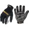 Ironclad Box Handler Work Gloves BHG Extreme Grip Performance Fit Durable Machine Washable 1 Pair Small BHG02S Black