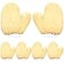 Yungyan 6 Pcs Paint Mitt Gloves for Painting Railing Pipe Fence with Thumbpainters Mitt Dusting Gloves Deck Stain Applicator for Cleaning