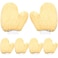Yungyan 6 Pcs Paint Mitt Gloves for Painting Railing Pipe Fence with Thumbpainters Mitt Dusting Gloves Deck Stain Applicator for Cleaning
