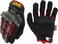 Mechanix Wear MPact Impact Resistant Work Gloves Durable Safety Gloves for Men Touchscreen Capable Machine Washable Breathable Medium RedBlack