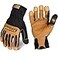 Ironclad Ranchworx Work Gloves RWG2 Premier Leather Work Glove Performance Fit Durable Machine Washable 1 Pair RWG203MBrownBlack