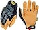 Mechanix Wear Material4x Original Gloves Abrasion Resistant Gloves for Protecting Hands Durable Synthetic Leather Breathable Comfort Fit Machine Washable BrownBlack Small