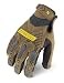 Ironclad XLarge Brown Touchscreen Command Impact Work Gloves Hand Safety AntiVibration Reducing Pads Sweat Management Hook Loop Closure