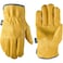 Wells Lamont Mens SlipOn HydraHyde Leather Work Gloves WaterResistant Breathable Durable Ideal for Gardening Landscaping Ranching Heavy Duty Leather Work Gloves Saddletan XXLarge
