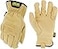 Mechanix Wear Leather Cow Driver Breathable Leather Driver Gloves for Hand Safety Elastic Cuff Comfortable Fit Water Resistant Tan Womens Large