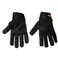 Klein Tools 40232 Wire Pulling Gloves Extra Grip Work Gloves with Thumb Reinforcements and Grip Patches on Palm and Fingertips Medium