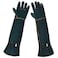 ENPOINT Animal Handling Gloves 236 inch Bite Proof Gloves Anti Scratch Cowhide Leather for Cat Grooming Snake Animal Handling