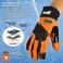 Ergodyne Waterproof Work Gloves High Visibility Thermal Insulated Touchscreen Enhanced Grip ProFlex 818WP Orange