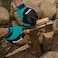 Makita Unisex T 04167 Open Cuff Flexible Protection Utility Work Gloves Large TealBlack Large US