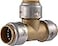 SharkBite Max 34 Inch Tee Push to Connect Brass Plumbing Fitting PEX Pipe Copper CPVC PERT HDPE UR370A