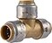 SharkBite Max 12 Inch Tee Push to Connect Brass Plumbing Fitting PEX Pipe Copper CPVC PERT HDPE UR362A