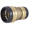SharkBite 2 Inch x 112 Inch Reducing Coupling Push to Connect Brass Plumbing Fitting PEX Pipe Copper CPVC PERT HDPE UXL015441