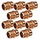 PROCURU 10Pack Made in USA 12Inch Copper Male Adapter CxM Sweat x MNPT LF Safe CWMA001210P