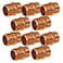 PROCURU 10Pack Made in USA 12Inch Copper Male Adapter CxM Sweat x MNPT LF Safe CWMA001210P