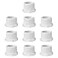 FangKingNo 10pcs 1 Inch PVC Cleanout Plug Male Threaded Drain End Cap Couplin Adaptor for PVC Pipe Pressure Fitting Schedule 40 NPT Threads Water Pipe closing 1 10