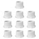FangKingNo 10pcs 1 Inch PVC Cleanout Plug Male Threaded Drain End Cap Couplin Adaptor for PVC Pipe Pressure Fitting Schedule 40 NPT Threads Water Pipe closing 1 10