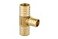 EFIELD Pack of 5 Efield 1 x1x 34 Pex Reducing Tee Barb Crimp Brass Fittings For Pex Tubing ConnectionPEX1807090