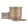 SharkBite 34 PEX Pipe x 34 Inch FNPT Crimp 90 Degree Drop Ear Elbow Brass Plumbing Fitting PEX Pipe PERT UC340LFA