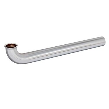 EZ-FLO EZFLO Heavy Duty Brass Waste Arm with Direct Connection 15 Inch Length 22 Gauge Chrome 35017