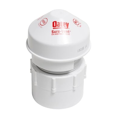 Oatey 39228 15 6 DFU SureVent AAV with PVC Adapter 112Inch White