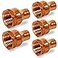 SUPPLYGIANT DDGA01205 Female Adapter Reducing Fitting Sweat x FIP Connections 12 X 14 Copper