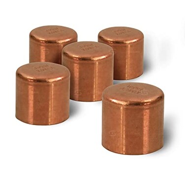 SUPPLYGIANT DUFD00345 Copper Sweat Plug End Cap Pipe Fitting 34