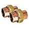 PROCURU 2Pack 12Inch Copper Union CxC Sweat Connection Made in USA Safe for Drinking Water CWUN00122P