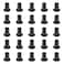 EFIELD 25Pack Pex Fittings Poly PPSU Barb Crimp 12inch Plug End Cap For Pex Tubing 12inchPPSU1807041