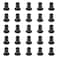 EFIELD 25Pack Pex Fittings Poly PPSU Barb Crimp 12inch Plug End Cap For Pex Tubing 12inchPPSU1807041