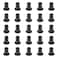 EFIELD 25Pack Pex Fittings Poly PPSU Barb Crimp 12inch Plug End Cap For Pex Tubing 12inchPPSU1807041