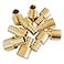 EFIELD 10 PCS Pex Barb Crimp Brass Fittings 34 x 34 Female Sweat Copper Adapter Over the Copper Tube ASTM F1807PEX1807129