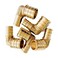 EFIELD Pack of 5 34 Pex x 12 Pex Reducing Elbow Brass Crimp FittingsPEX1807063