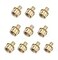 EFIELD 10Pack Barb Crimp Pex 34 x 34 Female NPT Thread Adapter Brass Fitting ASTM F1807PEX1807043