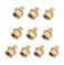 EFIELD 10Pack Barb Crimp Pex 34 x 34 Female NPT Thread Adapter Brass Fitting ASTM F1807PEX1807043