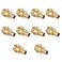 EFIELD Pack of 10 12 Copper Press X 12 PEX Crimp Coupling Brass Adapter for Copper and PEX Pipe Connection PEX1807344