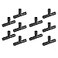 EFIELD 10Pack Poly PPSU PexA Expansion Fitting 34 X 34 X 34 Tee For Pex A TubingPipe Only ASTM F1960PPSU1960016