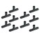 EFIELD 10Pack Poly PPSU PexA Expansion Fitting 34 X 34 X 34 Tee For Pex A TubingPipe Only ASTM F1960PPSU1960016