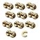 EFIELD Pack of 10 34 Inch Straight Coupling PushFit Fitting to Connect Pex Copper CPVC with a Disconnect ClipPF008