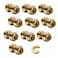 EFIELD Pack of 10 34 Inch Straight Coupling PushFit Fitting to Connect Pex Copper CPVC with a Disconnect ClipPF008