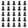 EFIELD 25Pack Pex Fittings Poly PPSU Barb Crimp 34inch Plug End Cap ASTM F2159PPSU1807042