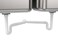 EASYDRAIN Double Kitchen Sink PTrap Expandable Flexible 1 with 2 Female Threaded Nut