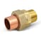 SUPPLYGIANT Supply Giant DDNV0001 1 No Lead Copper Union Fitting with Sweat to Male Threaded Connects