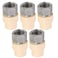 Midline Valve TTDQG012OM5 Female x CPVC Adapter Transition Pipe Fitting Durable Over Molded OnePiece Design 12 in Stainless Steel 5 Pack