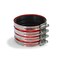 SUPPLYGIANT Supply Giant 37522CS No NoHub Coupling Heavy Duty Colored Shield 3 inch Red