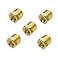 Legines NPT Bushing 12 Male x 14 Female Reducing Adapter Hex Head Pipe Fitting 1200psi Pack of 5