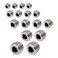 Yoebor Metalwork 5 Sizes 304 Stainless Steel Pipe Fitting Hex Countersunk Plug Assortment Kits 16 Pcs 1814381234