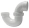 Canplas 193212E PVC DWV PTrap with Union 2Inch White
