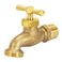 Eastman Irrigation Hose Bibb 12 Inch MIP x 12 Inch MHT Outdoor Spigot Brass Garden Valve 20181