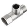 Stanweemix Bass 38 Compression Tee Valve Adapter 3 Way 38 InletOutlet Angle Stop Valve AddATee Connector 2 PCS