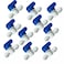 Liimevvon Lemoy Equal Straight OD Tube Ball Valve Quick Connect Fitting 38Inch by 38Inch OD Valve Start RO Water System pack 10